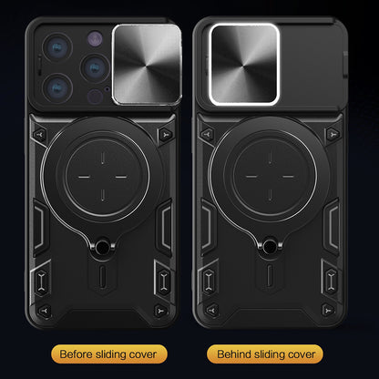 Funda para Apple iPhone 16 Pro, Techsuit, CamGuard Pro, Negra