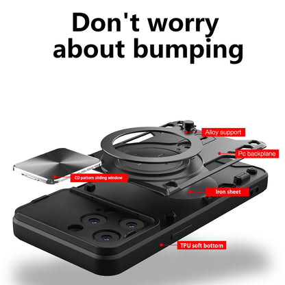 Funda para Apple iPhone 16 Pro, Techsuit, CamGuard Pro, Roja