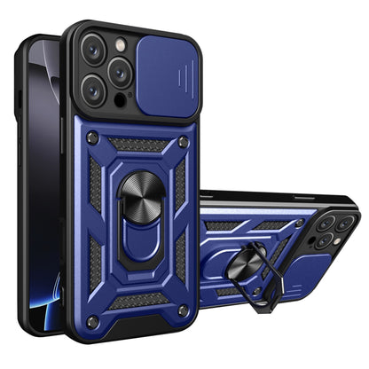 Funda para Apple iPhone 16 Pro, Techsuit, CamShield, Azul