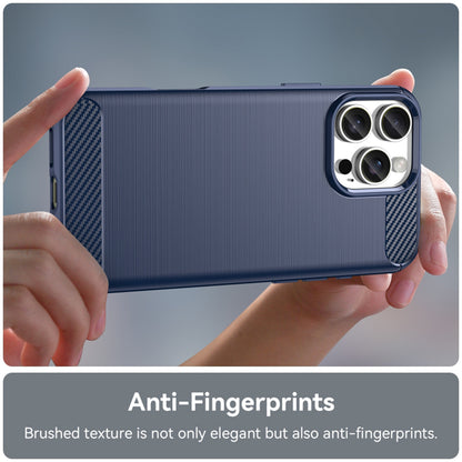 Funda para Apple iPhone 16 Pro, Techsuit, Carbono, Azul