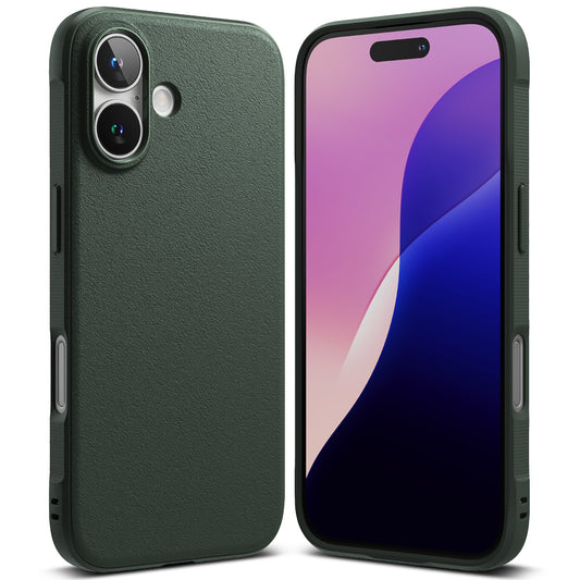 Funda para Apple iPhone 16, Ringke, Onyx, Verde Oscuro