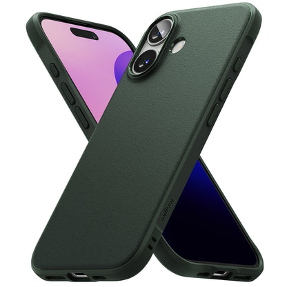 Funda para Apple iPhone 16, Ringke, Onyx, Verde Oscuro