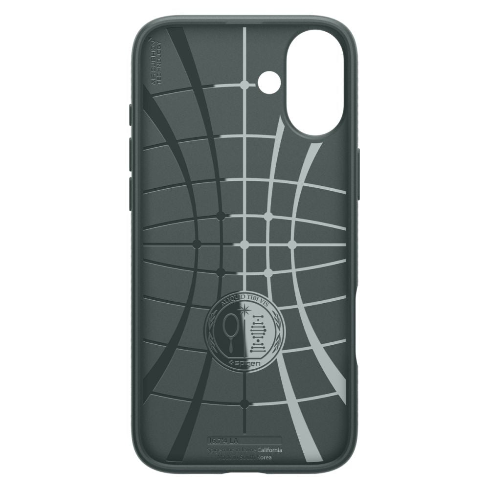 Funda para Apple iPhone 16, Spigen, Liquid Air, Verde