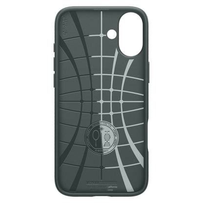 Funda para Apple iPhone 16, Spigen, Liquid Air, Verde