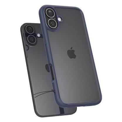 Funda para Apple iPhone 16, Spigen, Ultra Hybrid, Azul Marino