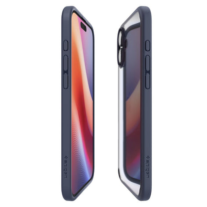 Funda para Apple iPhone 16, Spigen, Ultra Hybrid, Azul Marino