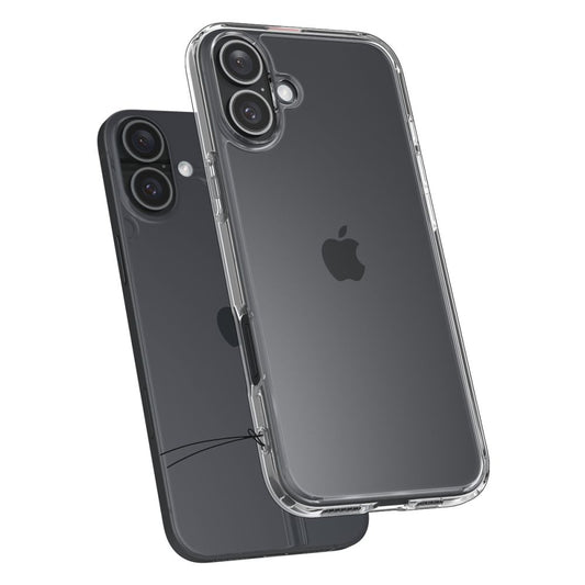 Funda para Apple iPhone 16, Spigen, Ultra Hybrid, Transparente