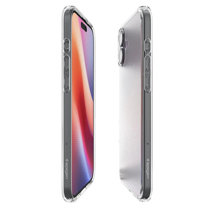 Funda para Apple iPhone 16, Spigen, Ultra Hybrid, Transparencia Satinada