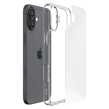 Funda para Apple iPhone 16, Spigen, Ultra Hybrid, Transparencia Satinada