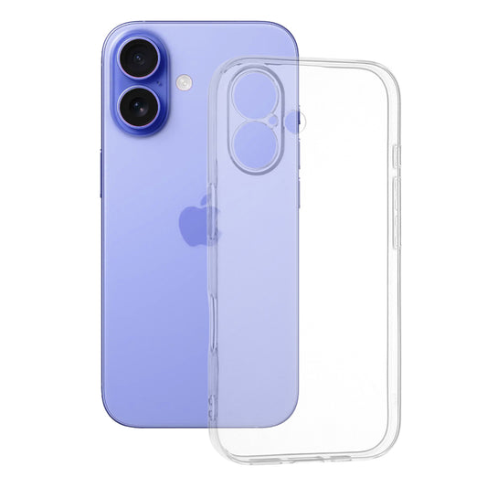 Funda para Apple iPhone 16, Techsuit, Clear, Transparente