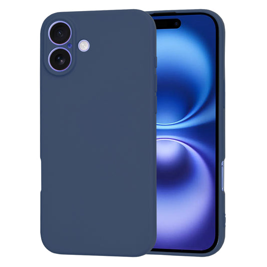 Funda para Apple iPhone 16, Techsuit, SoftFlex, Azul Marino