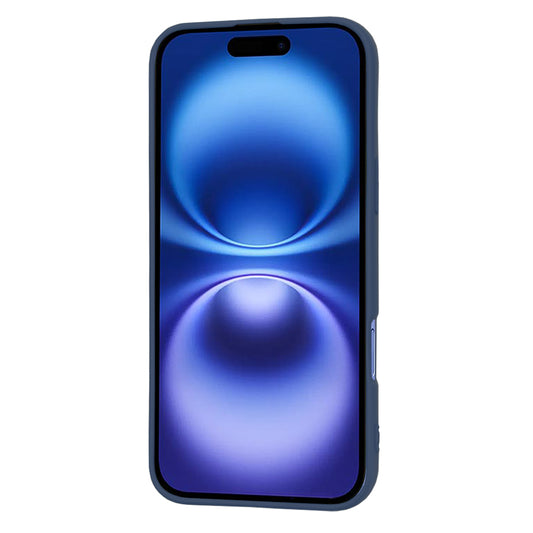 Funda para Apple iPhone 16, Techsuit, SoftFlex, Azul Marino