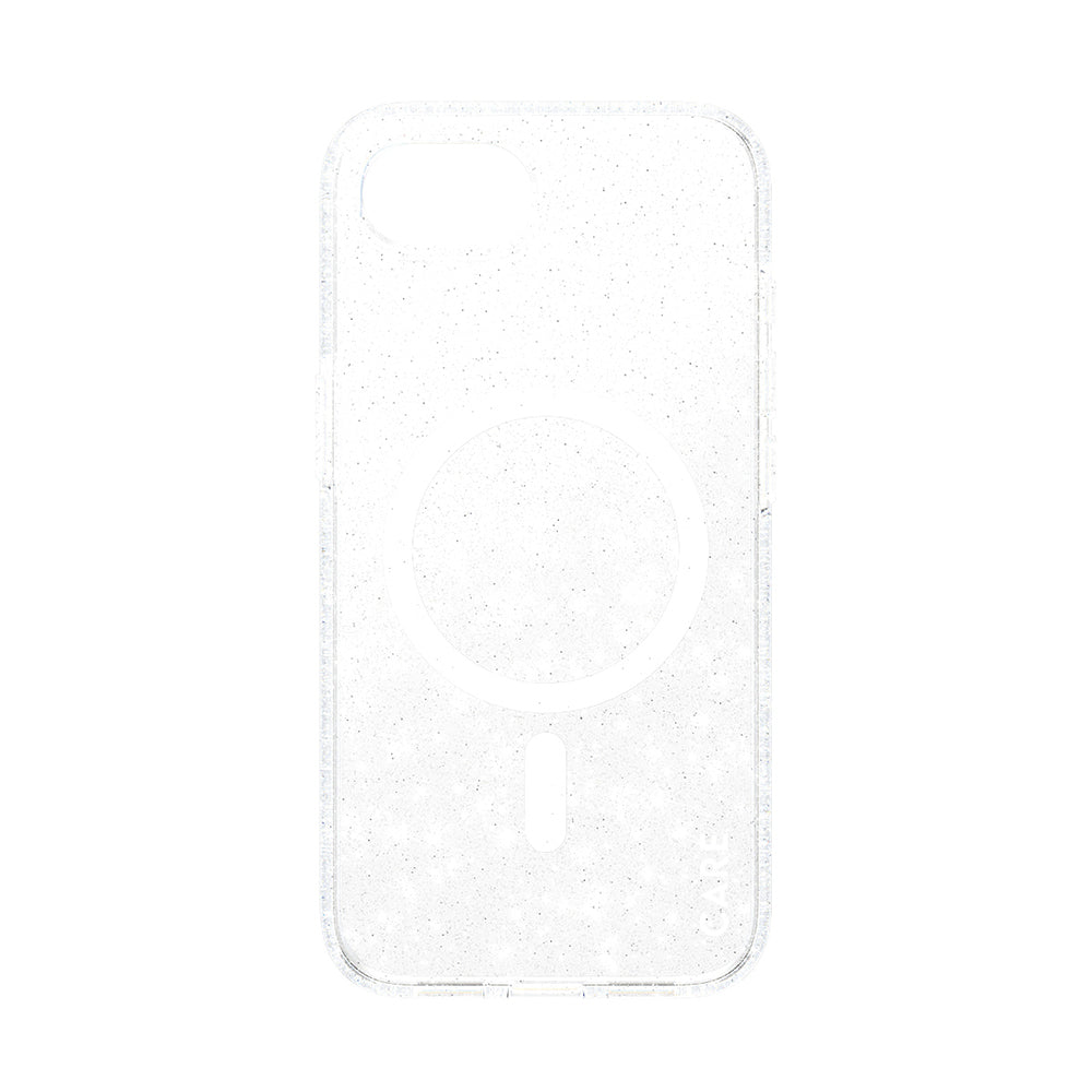 Funda para Apple iPhone 16e, PanzerGlass, Care Urban Combat Star Lit, Transparente Blanca