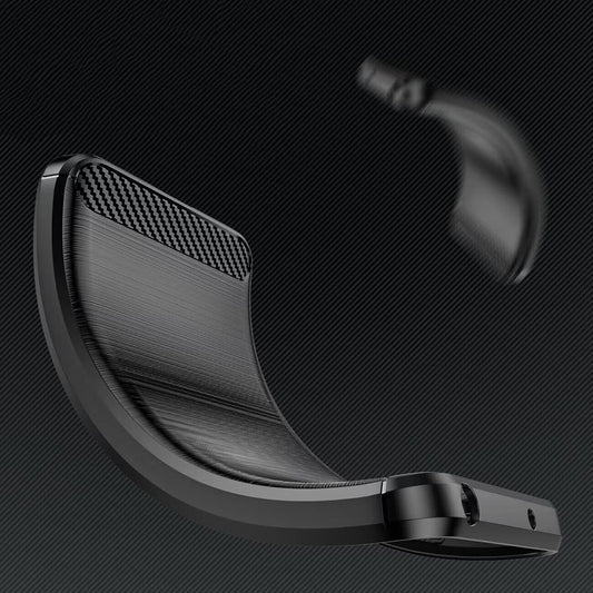 Funda para Apple iPhone 17e / 16e, Techsuit, Carbono, Negra