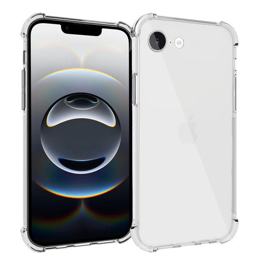 Funda para Apple iPhone 17e / 16e, Techsuit, Transparente a prueba de golpes
