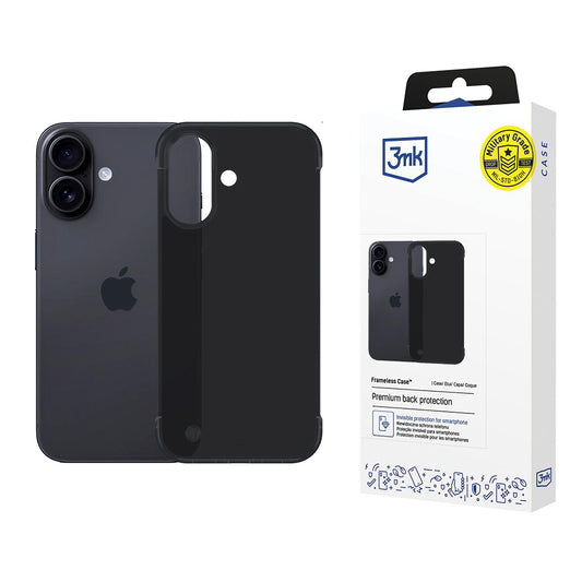 Funda para Apple iPhone 17, 3MK, Just20g, Negra