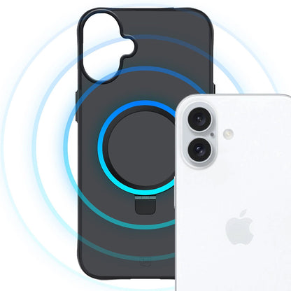 Funda para Apple iPhone 17, 3MK, Smoke MagStand, Negra