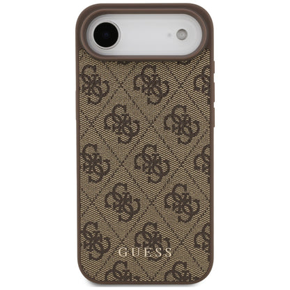 Case for Apple iPhone 17 Air, Guess, 4G Classic, Brown