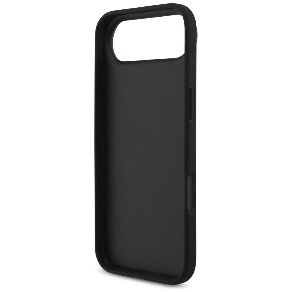 Funda para Apple iPhone 17 Air, Guess, 4G Grained Big and Classic Logo, Negra