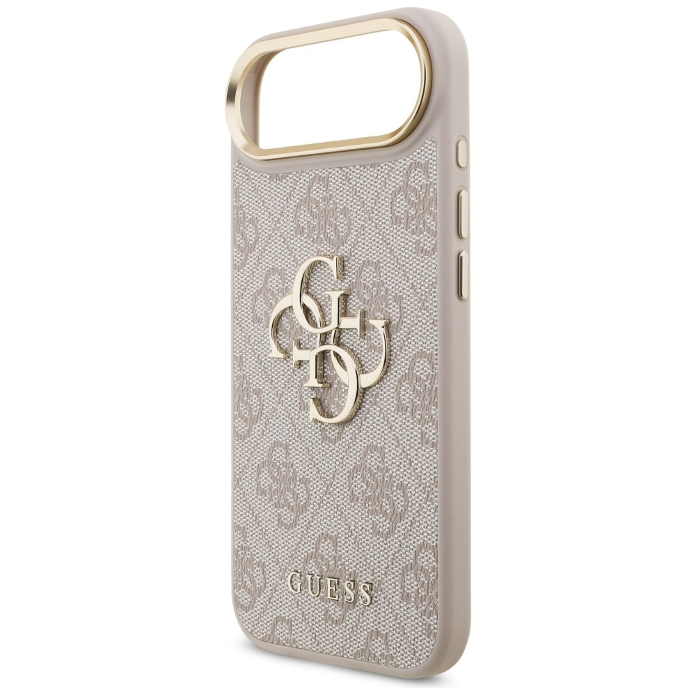Funda para Apple iPhone 17 Air, Guess, Big 4G Logo Classic, Rosa Dorado.