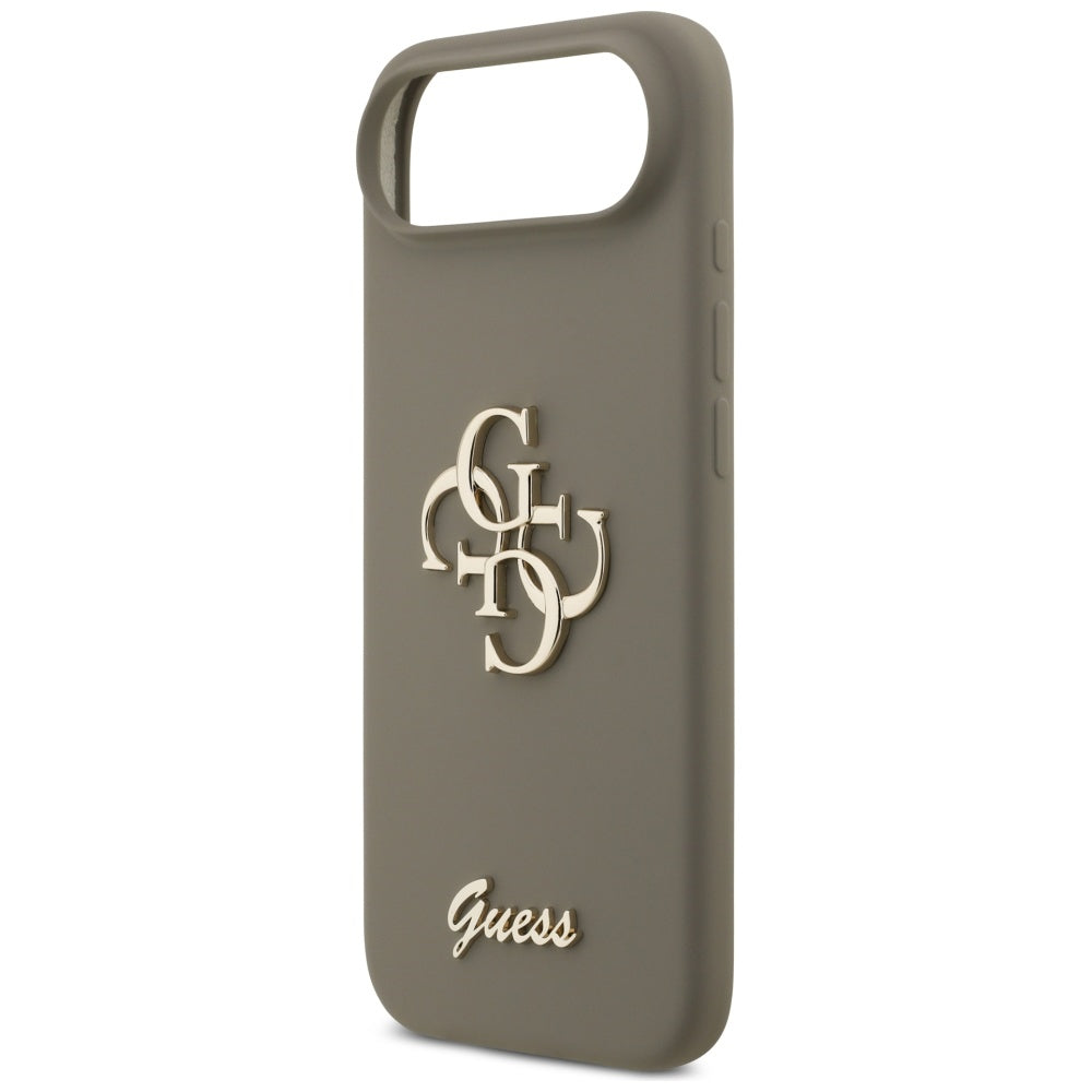 Funda para Apple iPhone 17 Air, Guess, Big 4G Script, Marrón