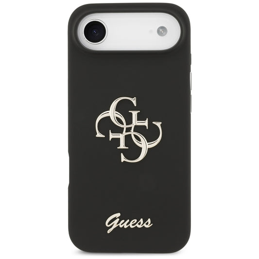 Funda para Apple iPhone 17 Air, Guess, Big 4G Script, Negra