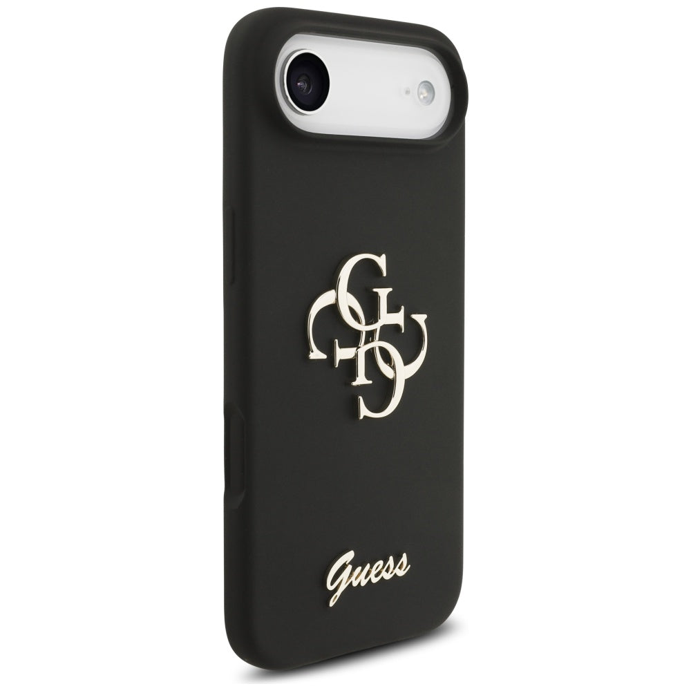 Funda para Apple iPhone 17 Air, Guess, Big 4G Script, Negra
