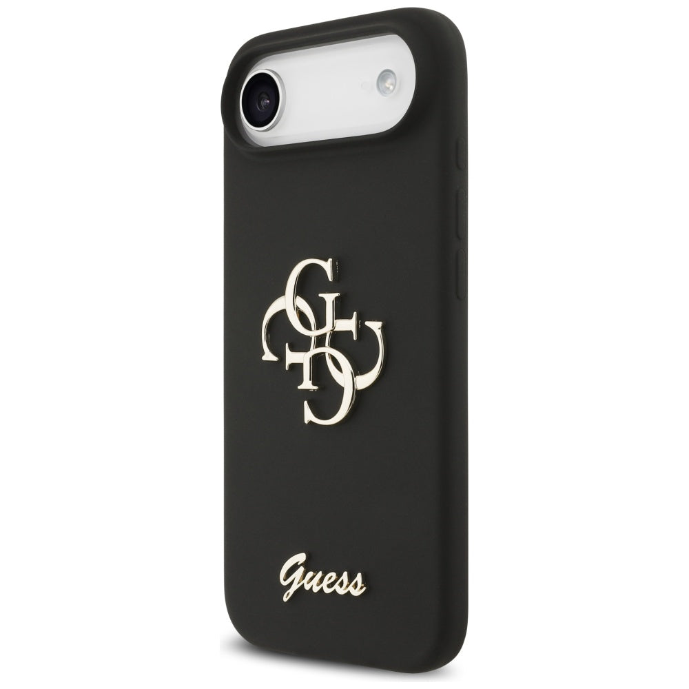 Funda para Apple iPhone 17 Air, Guess, Big 4G Script, Negra