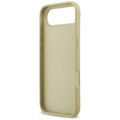 Funda para Apple iPhone 17 Air, Guess, Fixed Glitter Big 4G, Dorada.