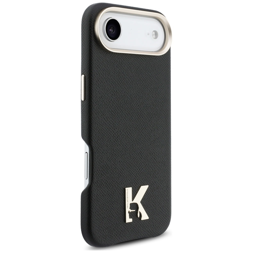 Funda para Apple iPhone 17 Air, Karl Lagerfeld, Karl Head Logo, Negra
