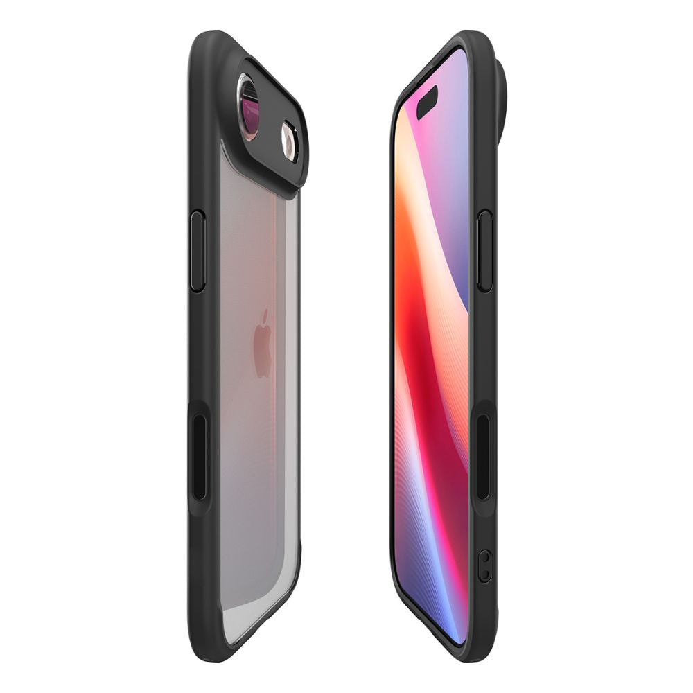 Funda para Apple iPhone 17 Air, Spigen, Ultra Hybrid, Negra Mate