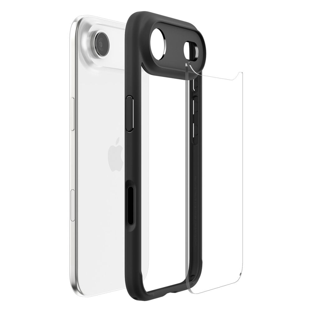 Funda para Apple iPhone 17 Air, Spigen, Ultra Hybrid, Negra Mate
