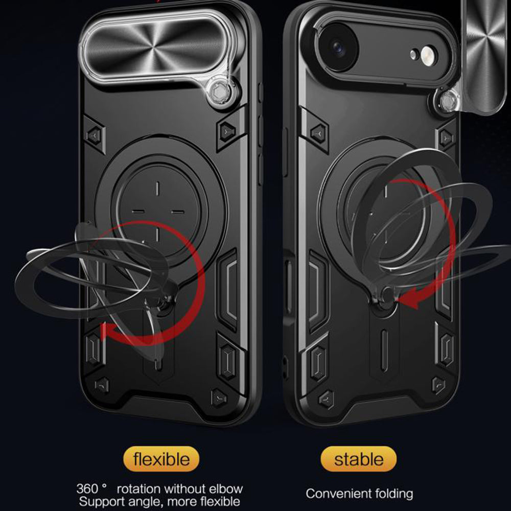 Funda para Apple iPhone 17 Air, Techsuit, CamGuard Pro, Morado