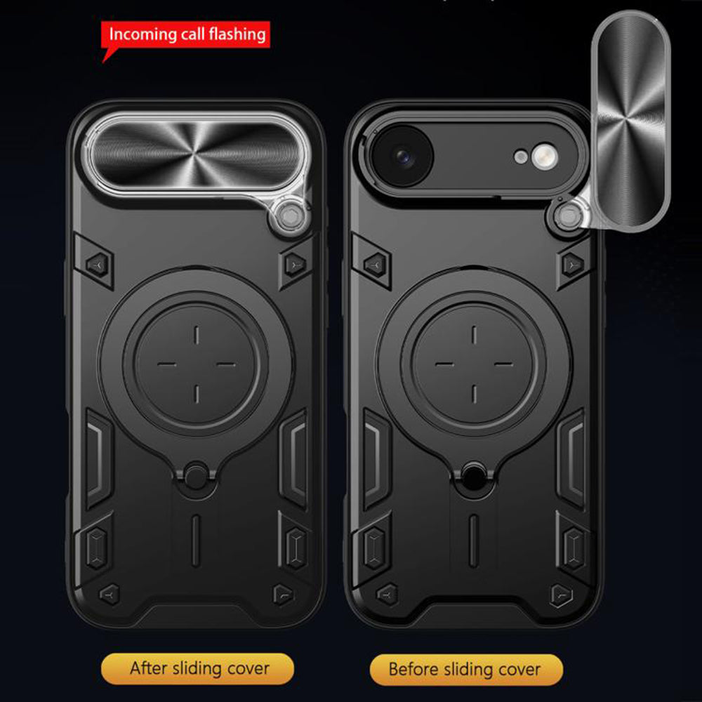 Funda para Apple iPhone 17 Air, Techsuit, CamGuard Pro, Rosa Dorada