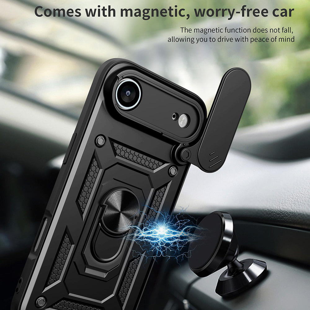 Funda para Apple iPhone 17 Air, Techsuit, CamShield, Negra