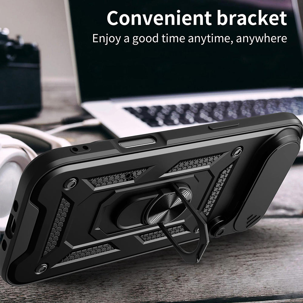 Funda para Apple iPhone 17 Air, Techsuit, CamShield, Negra