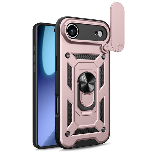 Funda para Apple iPhone 17 Air, Techsuit, CamShield, Rosa