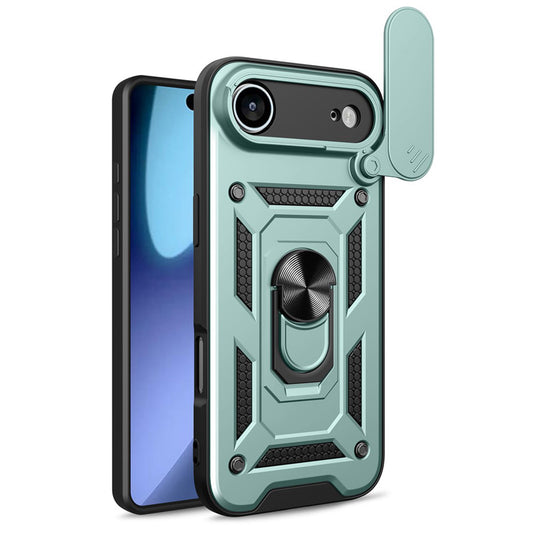 Funda para Apple iPhone 17 Air, Techsuit, CamShield, Verde
