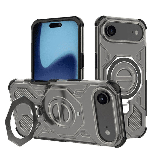Funda para Apple iPhone 17 Air, Techsuit, Carbon Shield Pro, Negra Clara