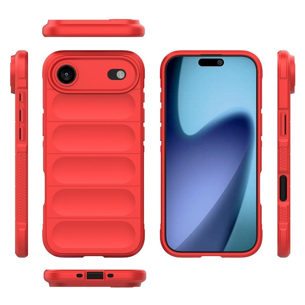 Funda para Apple iPhone 17 Air, Techsuit, Magic Shield, Roja