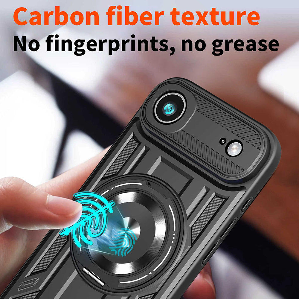 Funda para Apple iPhone 17 Air, Techsuit, RuggedCam, Gris