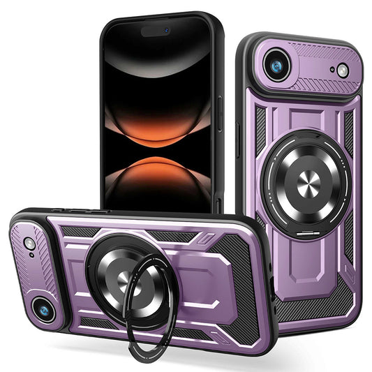 Funda para Apple iPhone 17 Air, Techsuit, RuggedCam, Morado
