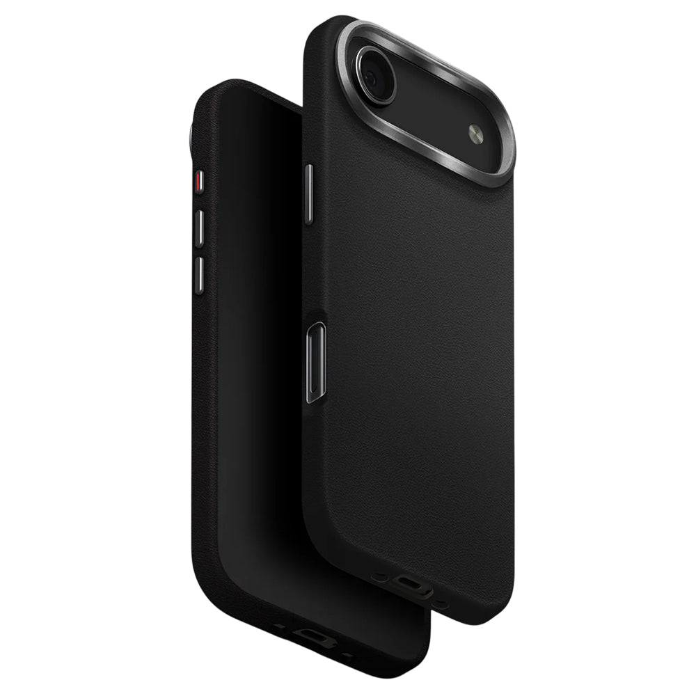 Funda para Apple iPhone 17 Air, UNIQ, Lyden Leatherette, Negra