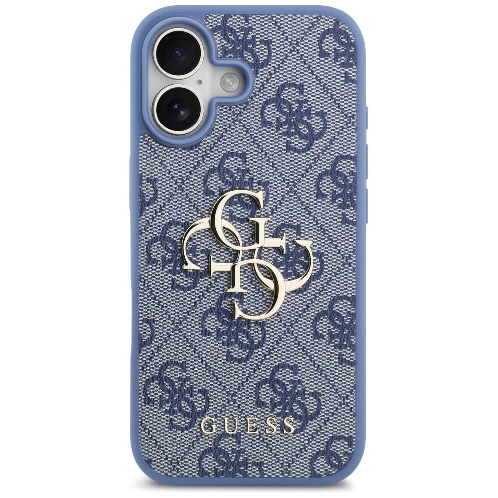 Funda para Apple iPhone 17, Guess, 4G Big Logo, Azul