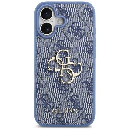 Funda para Apple iPhone 17, Guess, 4G Big Logo, Azul