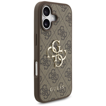 Funda para Apple iPhone 17, Guess, 4G Big Logo, Marrón