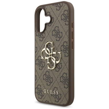Funda para Apple iPhone 17, Guess, 4G Big Logo, Marrón