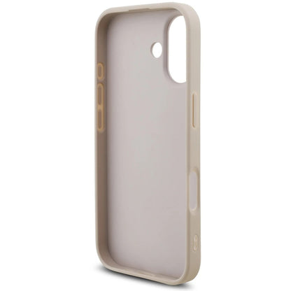 Funda para Apple iPhone 17, Guess, 4G Classic Logo con Correa, Rosa