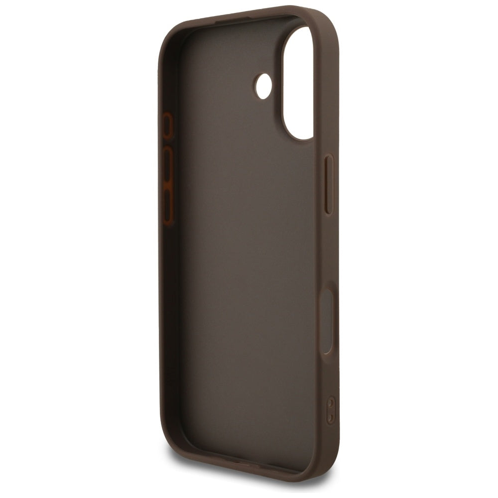 Funda para Apple iPhone 17, Guess, 4G Classic, Marrón