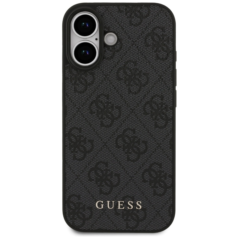 Funda para Apple iPhone 17, Guess, 4G Classic, Negra